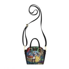 Beauty and the Beast: Disney Princess Castle Series Belle Loungefly Crossbody Bag