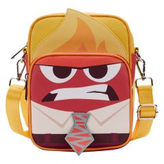 Loungefly Inside Out: Anger Cosplay Passport Bag