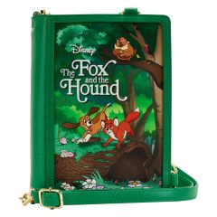 The Fox and the Hound: Classic Books Convertible Loungefly Crossbody Bag