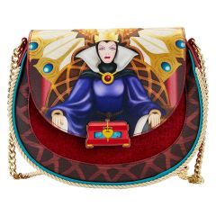 Loungefly Snow White: Evil Queen Throne Crossbody Bag