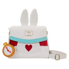 Loungefly Alice In Wonderland: White Rabbit Cosplay Crossbody Bag