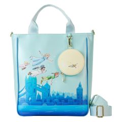 Loungefly Peter Pan: You Can Fly Glow Tote Bag