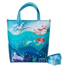 Loungefly: Disney The Little Mermaid 35th Anniversary Life Is The Bubbles Tote Bag