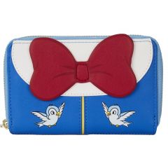 Loungefly Snow White: Cosplay Bow Zip Around Purse Preorder