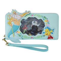 Loungefly The Little Mermaid: Princess Lenticular Wristlet Preorder