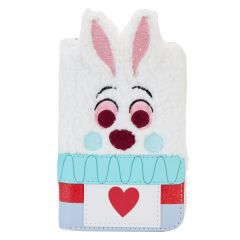 Loungefly Alice In Wonderland: White Rabbit Cosplay Zip Around Wallet