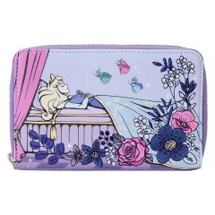Loungefly Sleeping Beauty: 65th Anniversary Zip Around Wallet Preorder