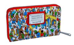 Loungefly Where's Waldo: All Over Print Zip Wallet