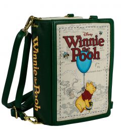 Winnie The Pooh: Classic Books Convertible Loungefly Crossbody Bag Preorder