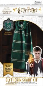 Harry Potter: Slytherin Hogwarts House Scarf Knitting Kit
