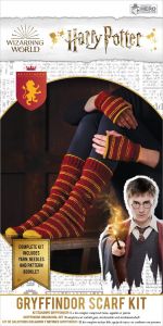 Harry Potter: Gryffindor Hogwarts House Mittens and Slouch Socks Knitting Kit
