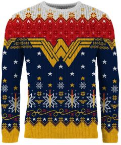 Wonder Woman: A Wonder-ful Christmas Time Christmas Sweater/Jumper