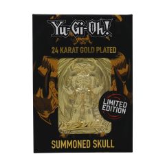 Yu-Gi-Oh!: Summoned Skull Limited Edition 24K Gold Plated Metal Card