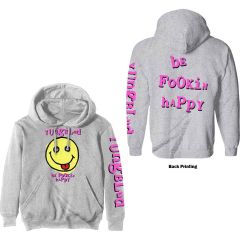Yungblud: Raver Smile (Back Print) - Off White Pullover Hoodie