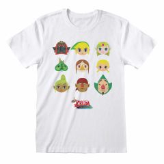 Legend of Zelda: Wind Waker Faces T-Shirt