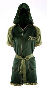 Zelda: Green Goddess Satin Robe Night Dress