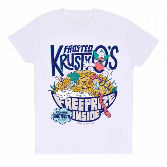 Simpsons : T-shirt Frosted Krusty Os