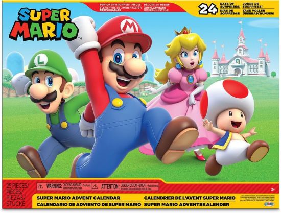 Super Mario Bros: Mushroom Kingdom Advent Calendar Preorder