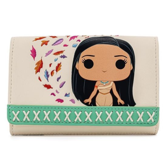 Funko Pop de Loungefly Reserva de billetera del Día de la Tierra de Disney Pocahontas Meeko