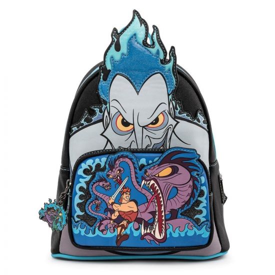 Loungefly: Mini mochila con escena de villanos de Disney Hércules Hades