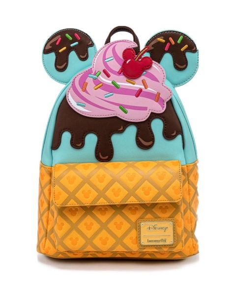Loungefly Disney Mickey et Minnie Mouse Mini sac à dos friandises