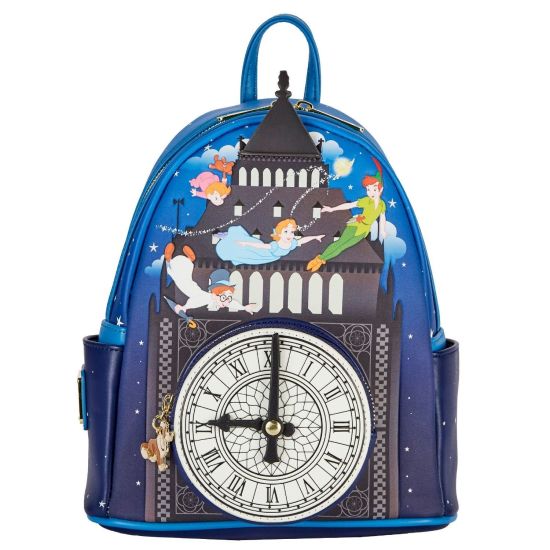 Loungefly Disney Peter Pan Glow in the Dark Clock Mini Backpack