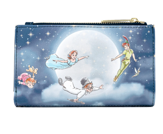 Loungefly Disney Peter Pan Second Star Flap Wallet