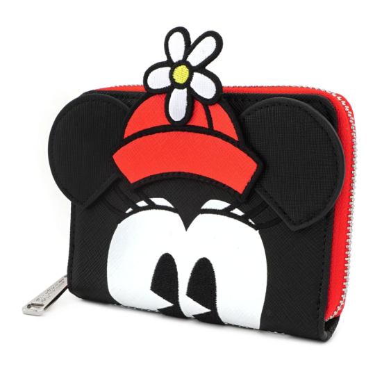 Loungefly Disney Positively Minnie Polka Dot Zip Around Wallet