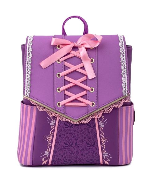 Loungefly Disney Tangled Rapunzel Dress Cosplay Mini Backpack