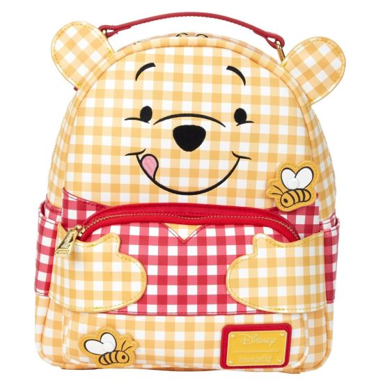 Loungefly Disney Winnie The Pooh Gingham Cosplay Mini Backpack Preorder