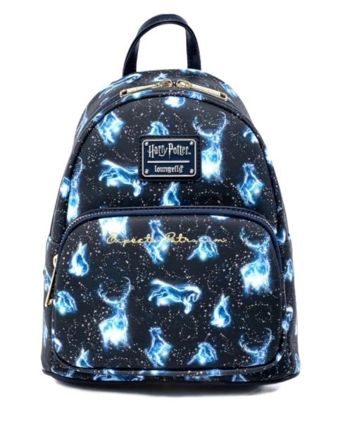 Loungefly Harry Potter Expecto Patronum mini-rugzak met all-over print