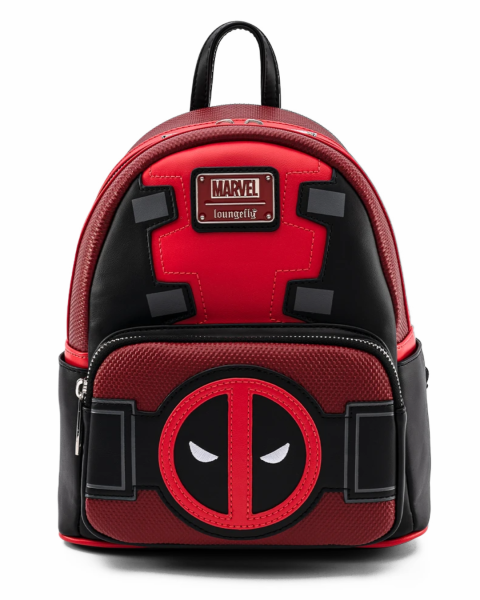 Loungefly Marvel Deadpool Merc with a Mouth Cosplay Mini Backpack