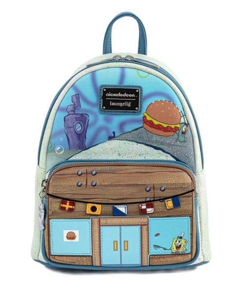 Loungefly Nickelodeon SpongeBob Krusty Krab Mini Backpack