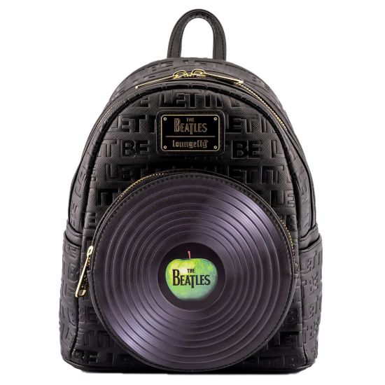 Loungefly The Beatles Let It Be Vinyl Record Mini-Rucksack