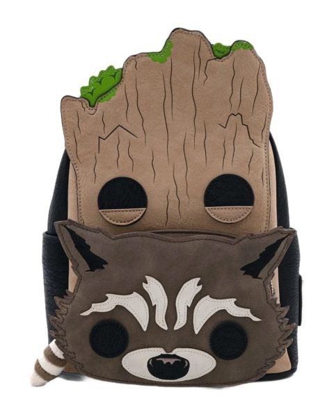 POP! BY Loungefly Marvel Guardians of the Galaxy Groot & Rocket Mini Backpack