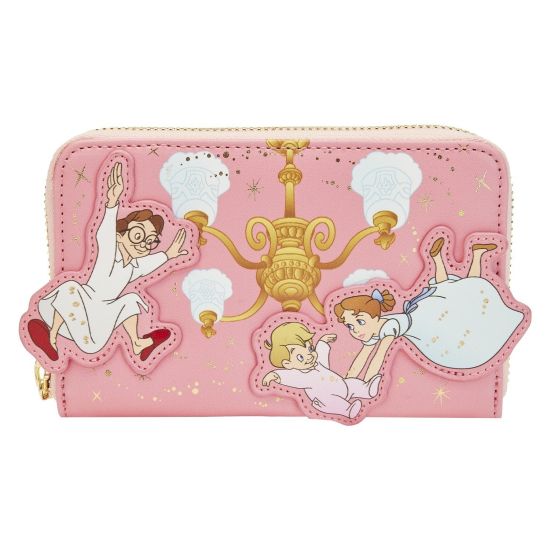 Loungefly Disney's Peter Pan You Can Fly 70th Anniversary Zip Around Wallet