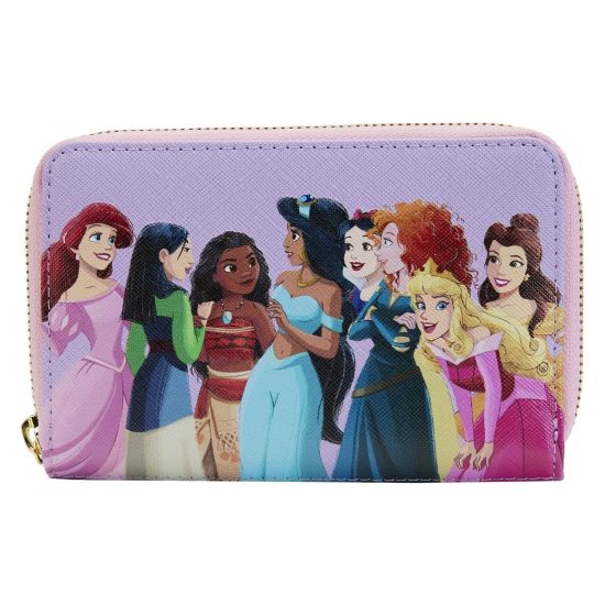 Loungefly Disney's Princess Collage Zip Around Wallet Preorder