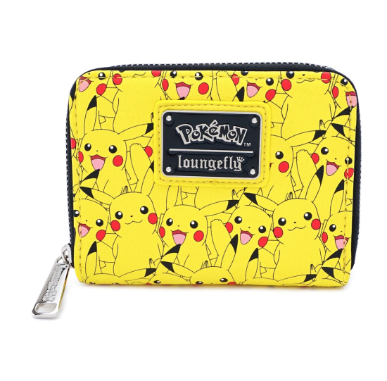 Loungefly Pokemon Pikachu Reißverschluss-Geldbörse