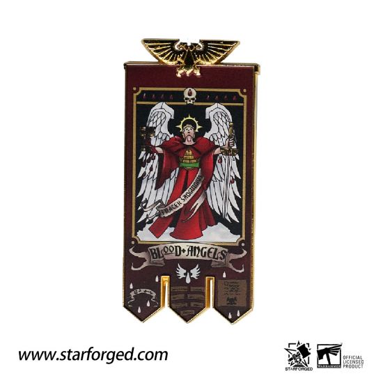 Warhammer 40,000: Chapter Banner Blood Angels Fridge Magnet