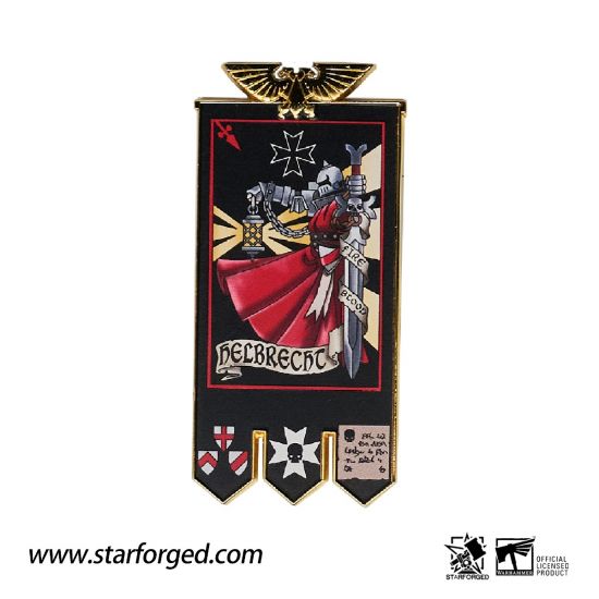 Warhammer 40,000: Chapter Banner Black Templars Fridge Magnet Preorder