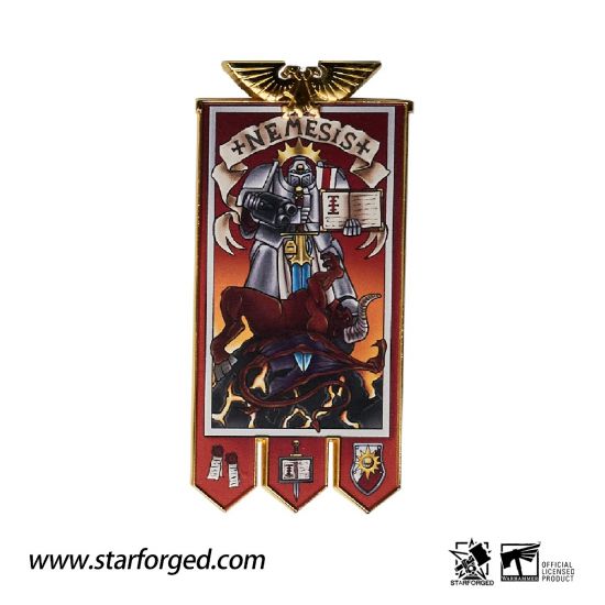 Warhammer 40,000: Chapter Banner Grey Knights Fridge Magnet