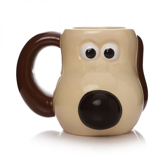 Wallace And Gromit: A Grand Night In Gromit Shaped Mug Preorder