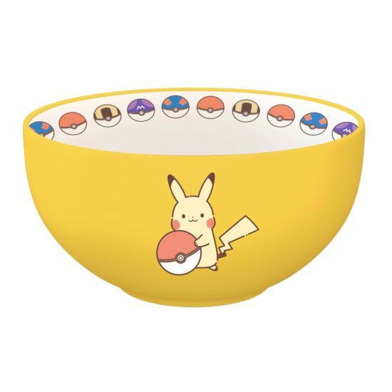 Pokemon Pikachu Electric Type 600ml Ceramic Bowl Preorder