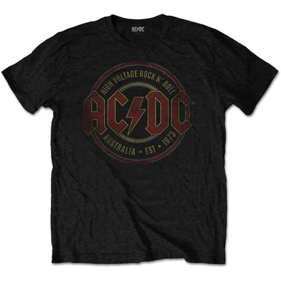 AC/DC: Est. 1973 - Black T-Shirt