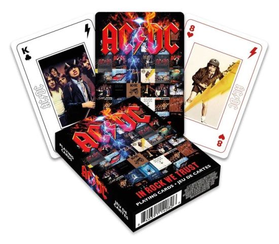 AC/DC : Précommande de cartes à jouer In Rock We Trust