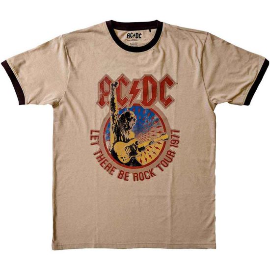 AC/DC: Let There Be Rock Tour '77 - Sand T-Shirt