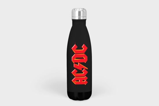 AC/DC: Reserva de botella de bebida con logo