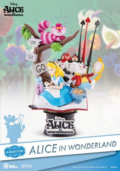 Alice in Wonderland: D-Select PVC Diorama (15cm) Preorder