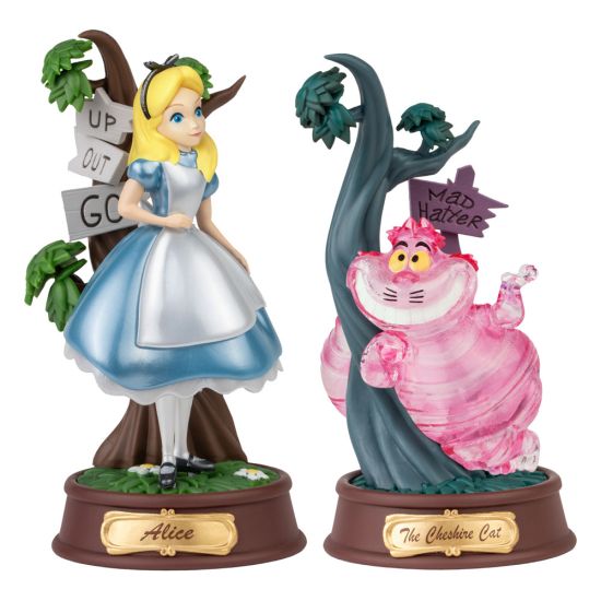 Alice au Pays des Merveilles : Mini Diorama Stage Statues 2-pack Candy Color Special Edition (10 cm) Précommande