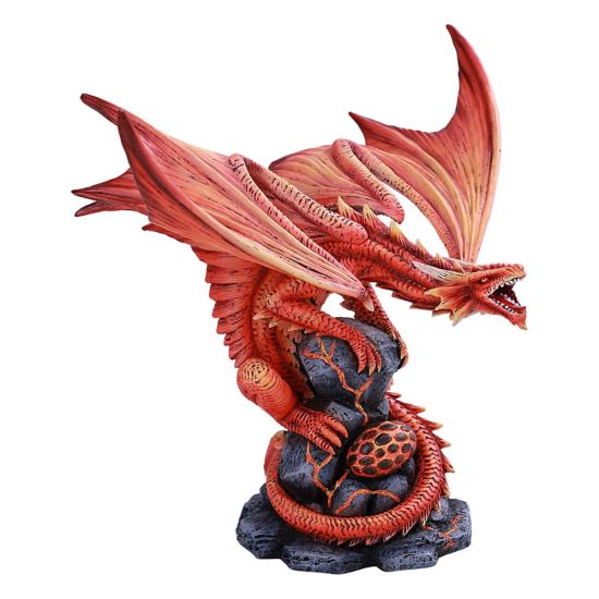 Anne Stokes: Fire Dragon Statue (24cm) Preorder